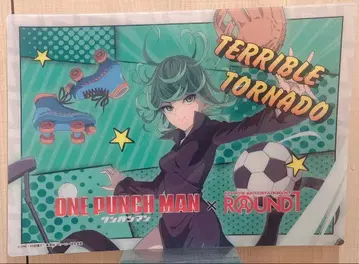 원펀맨 전율의 타츠마키 라운드원 콜라보 플라매트