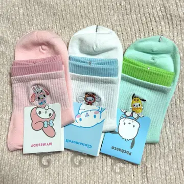 산리오 자수 삭스 MINISO