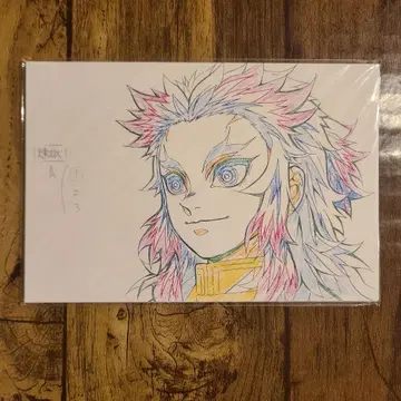 귀멸의 칼날 원화 엽서 세트 렌고쿠 쿄쥬로