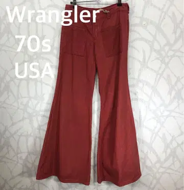 랭글러 Wrangler 70s 코듀로이 플레어 팬츠 USA 제품 R
