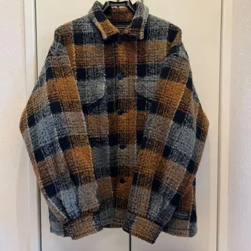 Pendleton 체크 무늬 보아 자켓 L 사이즈