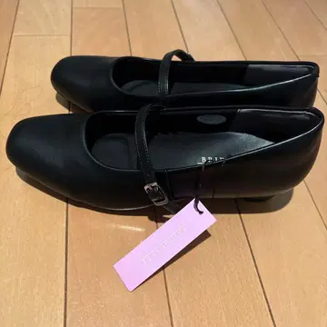 펌프스 블랙 4E 취업활동 관혼상제 24cm