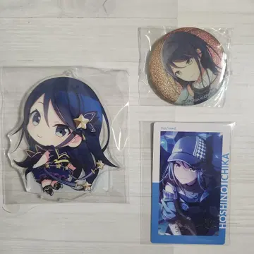 프로세카 호시노 이치카 캔뱃지 아크릴 스탠드 에피카 묶음 판매