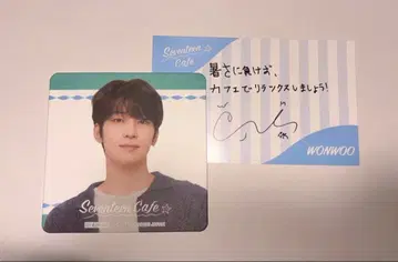 SEVENTEEN CAFE 2023 [ WONWOO ] 코스터