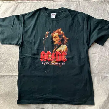 ACDC T셔츠 L 사이즈 Live at Donington