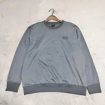 디스커스 맨투맨 트레이닝복 상의 그레이 풀오버 긴팔 리