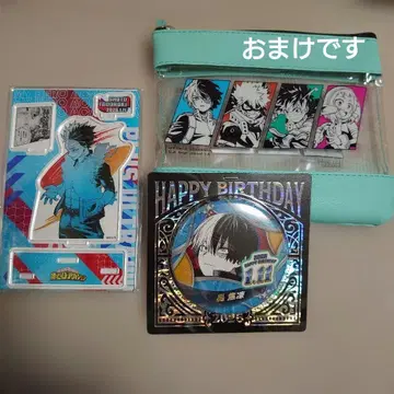 점프샵 히로아카 토도로키 쇼토 생일 명장면 디오라마 캔뱃지