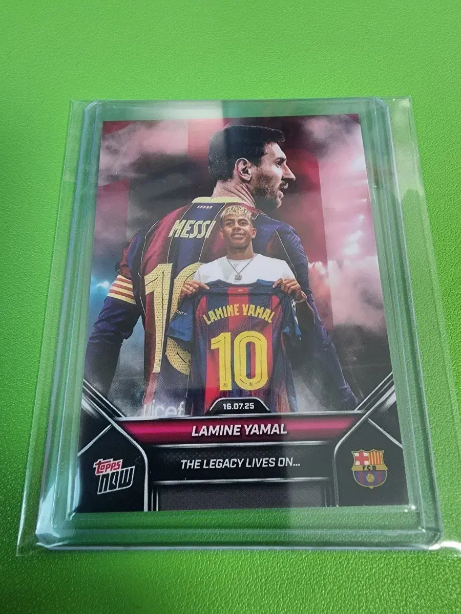 Topps Now 라민 야말 축구 카드