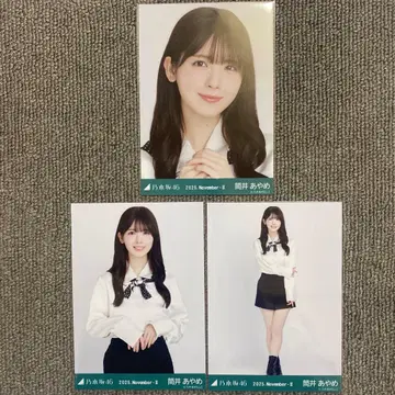 노기자카46 츠츠이 아야메 브로마이드 스카프