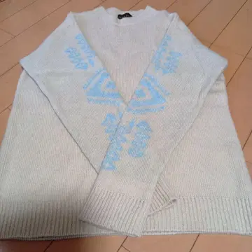 PENDLETON 기하학 패턴 니트 스웨터 M