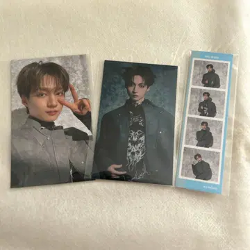 ICEx 시가 리쿠 트레이딩 카드 4컷 포토 시트