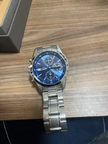 SEIKO 쿼츠 손목시계 블루