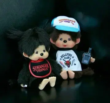 몬치치 키체인 기묘한 이야기 콜라보