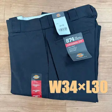 [ 새상품 택 포함 ] 디키즈 874 W34 L30 블랙