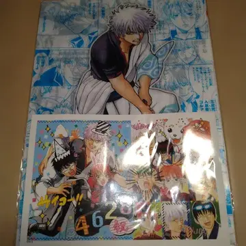 은혼 대은혼전 클리어 파일 만담가ver. 3종 세트 엽서 새상품