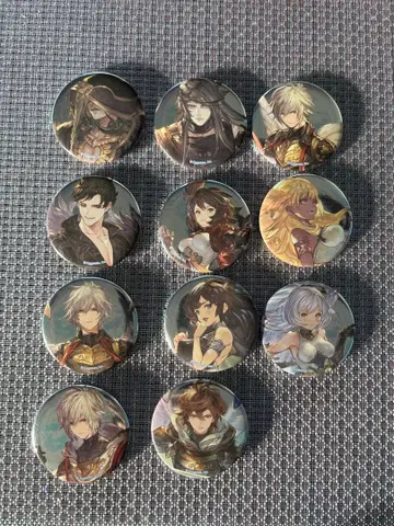 그랑블루 판타지 캔뱃지 묶음 판매