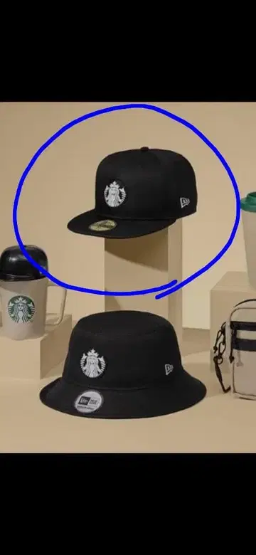 Starbucks x NEWERA 야구 모자 프로필 읽어주세요