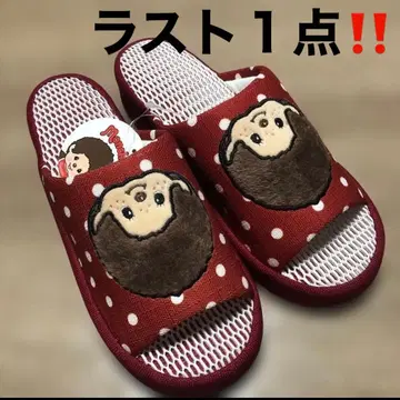 [ 새상품 ] 몽치치 슬리퍼 도트 메쉬