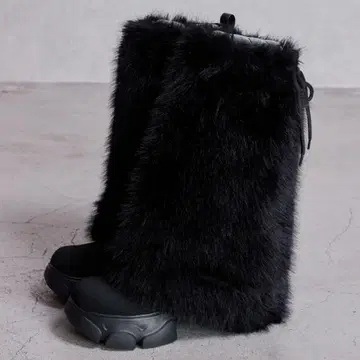 2WAY ECO FUR LEG WARMER 니트 부츠 GYDA