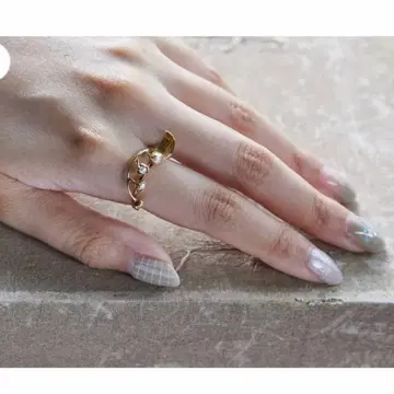 M.soeur 에무스르 은방울꽃 반지