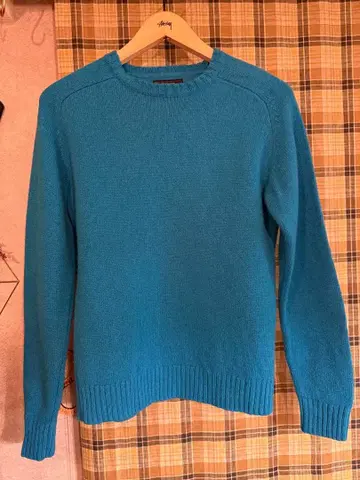 새상품급 BEAMS+ 빔즈 울 100% 크루넥 스웨터 M