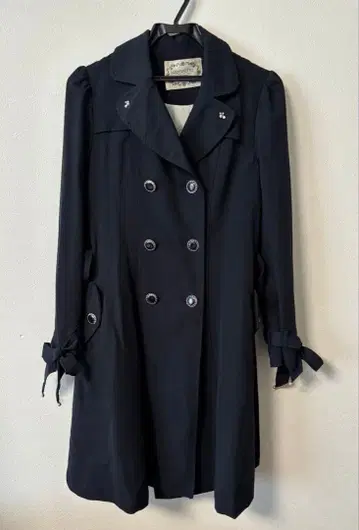 새상품급 LODISPOTTO 로디스포토 네이비 S 스프링 코트