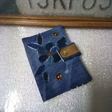 Z8.10 멀티 케이스 데님 리메이크 북커버 수첩 케이스