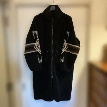 Pendleton 플리스 자켓 블랙