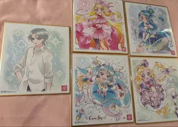 프리큐어 색지 Art 스카이 버터플라이 윙크 프렌디 히비키 카이토