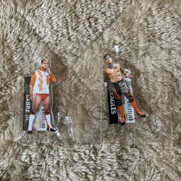 신일본 프로레슬링 복권 자크 세이버 Jr 로비 이글스 아크릴 스탠드