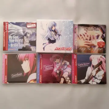 Angel Beats! CD 5장 세트