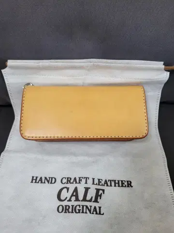 송아지 가죽 장지갑