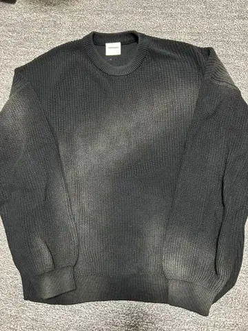 [인기] NOMANUAL SPRAY DYEING KNIT 한국 스트릿