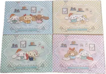 쿠라스시 시나모롤 클리어 파일 4장 컴플리트 세트