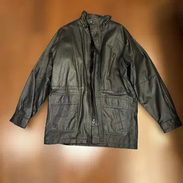 비건 레더 라이더 자켓, 블랙