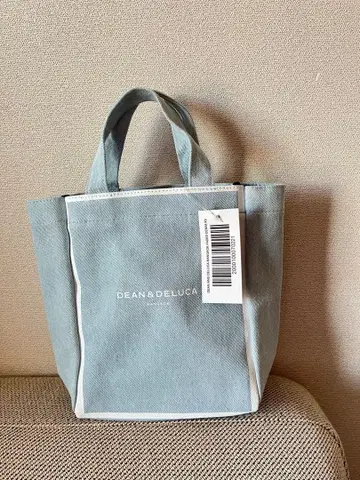 DEAN&DELUCA 태국 한정판 방콕 데님 토트백 xs