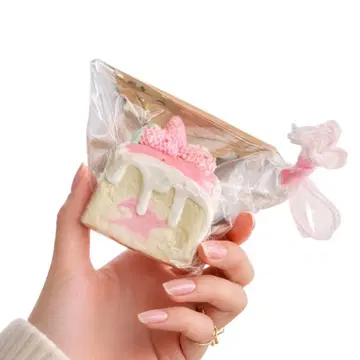 [ 미개봉 ] 스퀴즈 스트로베리 케이크 케이크 쥐는 완구