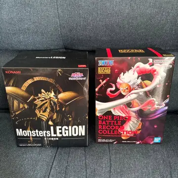 피규어 유희왕 라의 익신룡 & 원피스 2체 세트