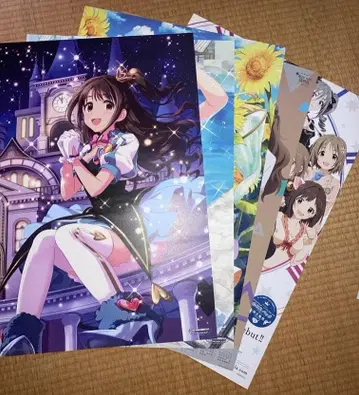 아이돌 마스터 신데렐라 걸스 B2 포스터 5장 시마무라 우즈키 시부야 린