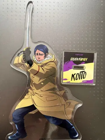 골든 카무이 아크릴 스탠드 코이토 츠키시마 2점 세트