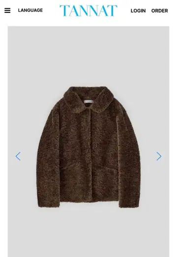 TANNAT Neat fur jacket (brown) 자켓