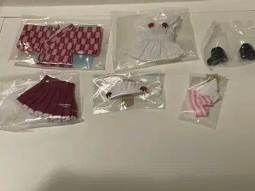 옷 세트 넨도로이드돌 고양이 귀 메이드: 사쿠라 기모노 부츠 굿스마일