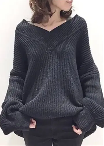 L'Appartement / TWINS FLORENCE 니트 블랙