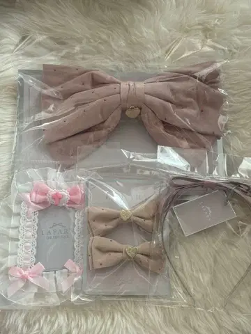 Lafary 헤어 액세서리 사다리 레이스 폴라로이드 홀더