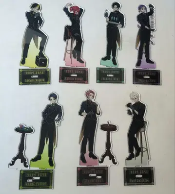 블루 록 ] CASINO 딜러 빅 아크릴 스탠드 7개 세트