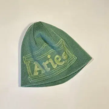 Aries 로고 그린 컬러 비니