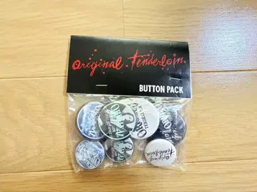미개봉 새상품 19AW 텐더 로인 BUTTON PACK A 캔뱃지