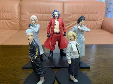 도쿄 리벤저스 피규어 5개 세트 상자 없음