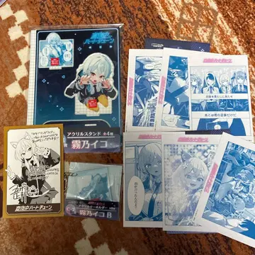 심야 하트튠 DMM 복권 키리노 이코 아크릴 스탠드 5개 세트