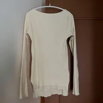 AURALEE 기가 보트넥 Ron Harman 별주 크림